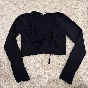 Superdown Revolve black tie front going out top